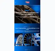 Kleine Seitenvorschau von tec-speedwheels.de