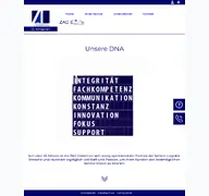 Kleine Seitenvorschau von zacgmbh.de