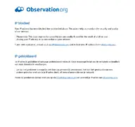 Kleine Seitenvorschau von waarneming.nl