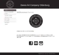 Kleine Seitenvorschau von danceartcompany.de