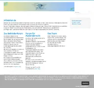 Kleine Seitenvorschau von info4alien.de