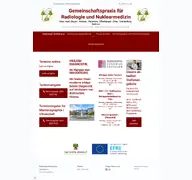 Kleine Seitenvorschau von radiologie-ulrichshaus.de