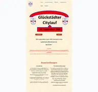 Kleine Seitenvorschau von glueckstaedter-citylauf.de