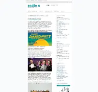 Kleine Seitenvorschau von radiox.de
