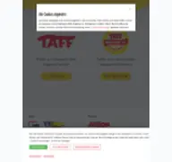 Kleine Seitenvorschau von awo-taff.de