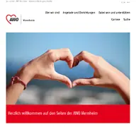 Kleine Seitenvorschau von awo-viernheim.de