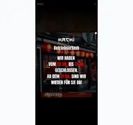 Kleine Seitenvorschau von hachi-asiangrill.de