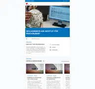 Kleine Seitenvorschau von psy.uni-hamburg.de