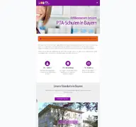 Kleine Seitenvorschau von ptaschule.de