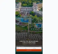 Kleine Seitenvorschau von crystaltatbeachgolf.resorthotel.de