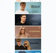 Kleine Seitenvorschau von shades-eyewear.de
