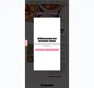Kleine Seitenvorschau von missionpizza.de