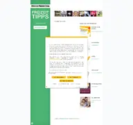 Kleine Seitenvorschau von freizeit.hildesheimer-allgemeine.de