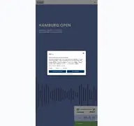 Kleine Seitenvorschau von hamburg-open.de