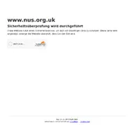 Kleine Seitenvorschau von nus.org.uk