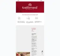 Kleine Seitenvorschau von tellimed.de