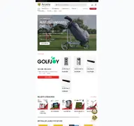 Kleine Seitenvorschau von shop.arcadia-golf.de