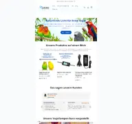 Kleine Seitenvorschau von happybird-lampen.de