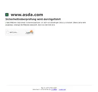 Kleine Seitenvorschau von asda.com