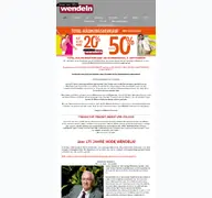 Kleine Seitenvorschau von modehaus-wendeln.de