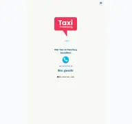 Kleine Seitenvorschau von taxi-in-hamburg.de