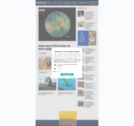 Kleine Seitenvorschau von earth.com