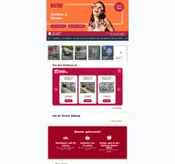 Kleine Seitenvorschau von bazar.at