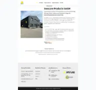 Kleine Seitenvorschau von innocare-products.de