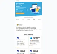 Kleine Seitenvorschau von dynamicsconsulting.de