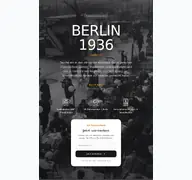 Kleine Seitenvorschau von berlin1936-ausstellung.newmediaartcenter.de