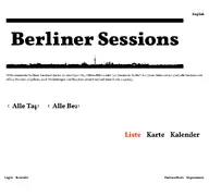 Kleine Seitenvorschau von berlinersessions.de