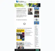 Kleine Seitenvorschau von gedaechtniskirchengemeinde.de
