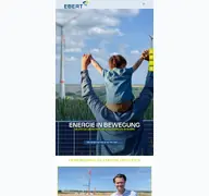 Kleine Seitenvorschau von ebert-energie.de