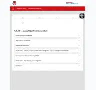Kleine Seitenvorschau von termine.duesseldorf.de