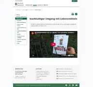 Kleine Seitenvorschau von lebensmittel.steiermark.at
