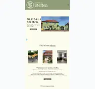 Kleine Seitenvorschau von gasthaus-steffen.de