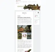 Kleine Seitenvorschau von axolotl-online.de