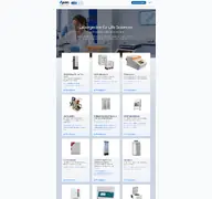 Kleine Seitenvorschau von axon-labortechnik.de