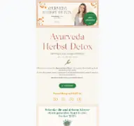 Kleine Seitenvorschau von ayurveda-detox.de