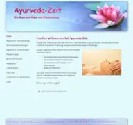 Kleine Seitenvorschau von ayurveda-tut-gut.de