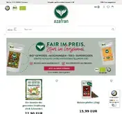 Kleine Seitenvorschau von azafran.de