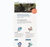 Kleine Seitenvorschau von klimafakten.de