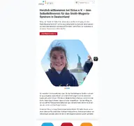 Kleine Seitenvorschau von smith-magenis.de