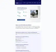 Kleine Seitenvorschau von azav-zertifikat.de