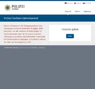 Kleine Seitenvorschau von sn.hinweisportal.de