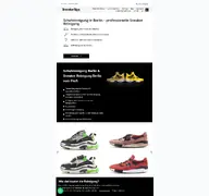 Kleine Seitenvorschau von sneakerspa-berlin.de