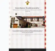 Kleine Seitenvorschau von tauberstube.de