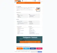 Kleine Seitenvorschau von lobbypedia.de