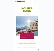 Kleine Seitenvorschau von koelner-haus.at