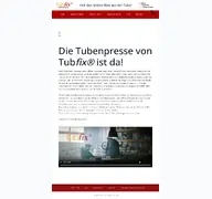 Kleine Seitenvorschau von tubfix.de